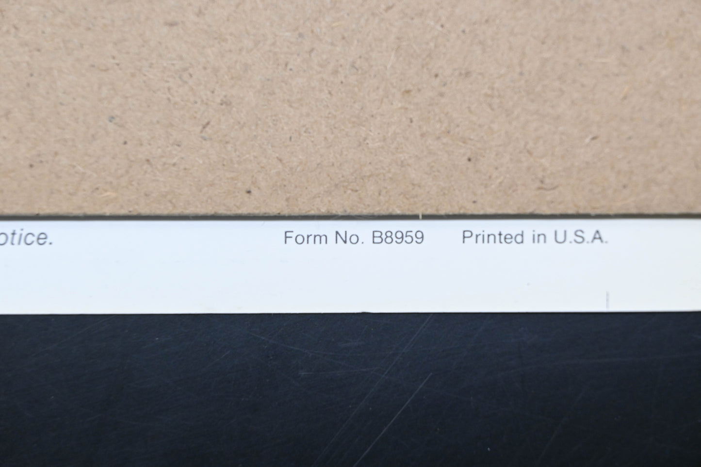 Bunton B8959 21" Push Mower Instruction Manual