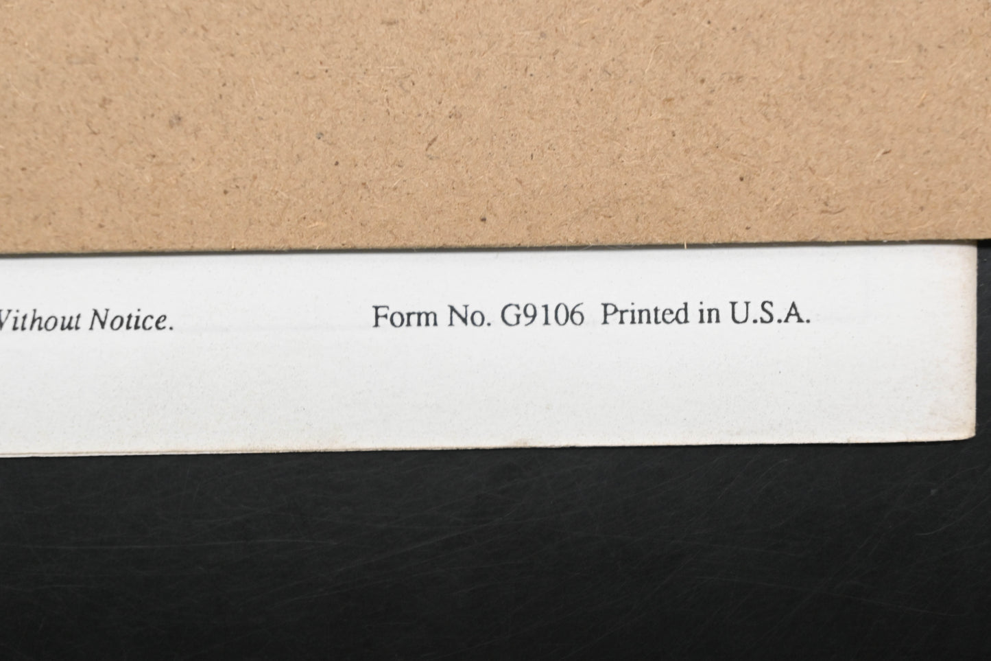 Goodall G9106 36" - 52" Self Propelled Mower Parts Manual