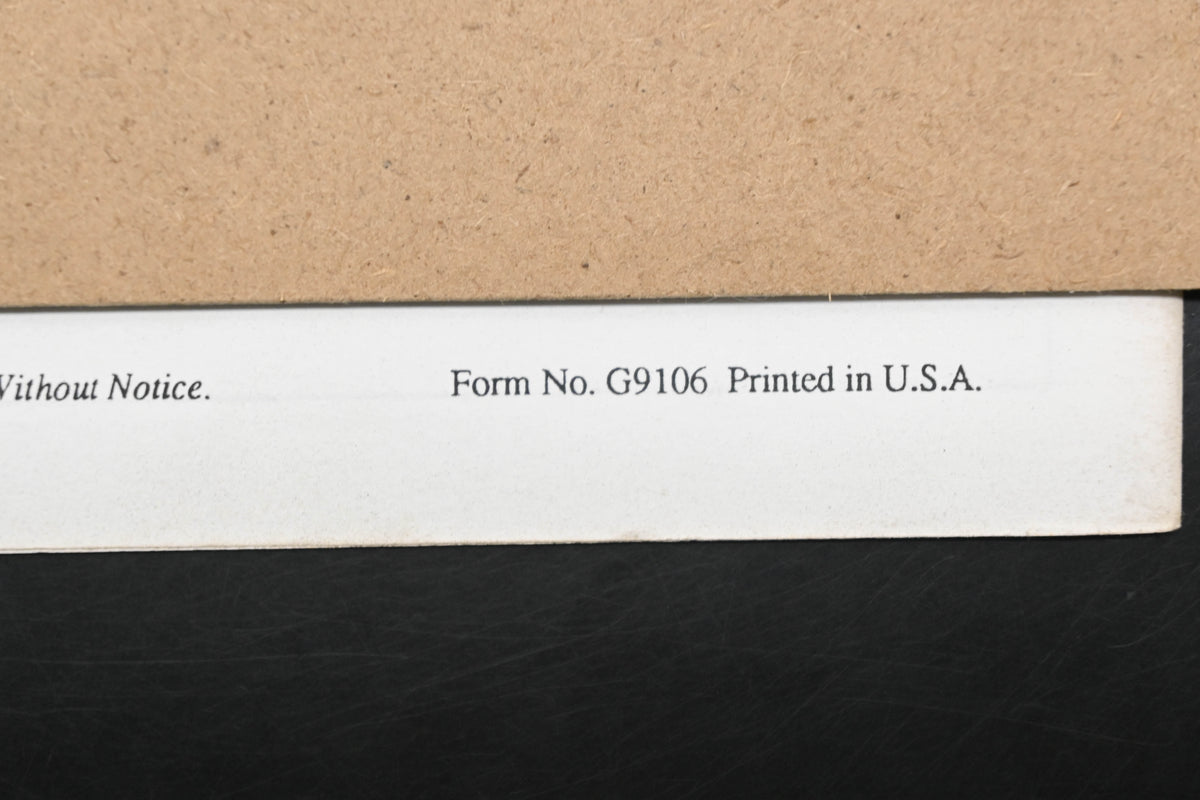 Goodall G9106 36" - 52" Self Propelled Mower Parts Manual