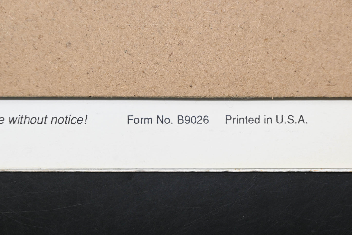 Bunton B9026 36" - 61" Self Propelled Mower Instruction Manual