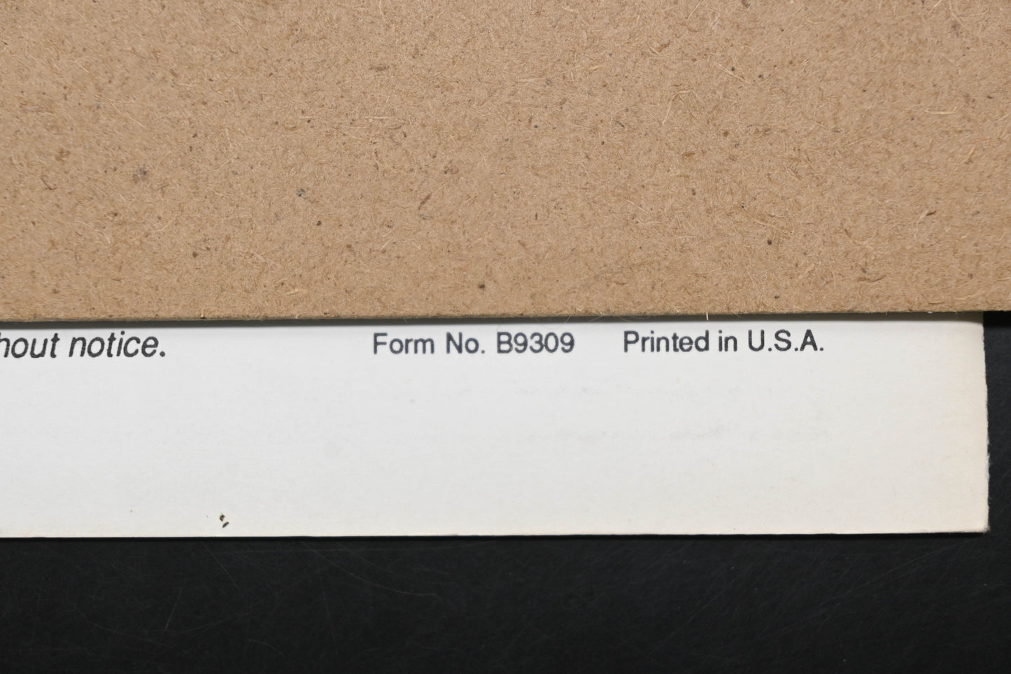 Bunton B9309 36" - 61" Commercial Mower Parts Manual