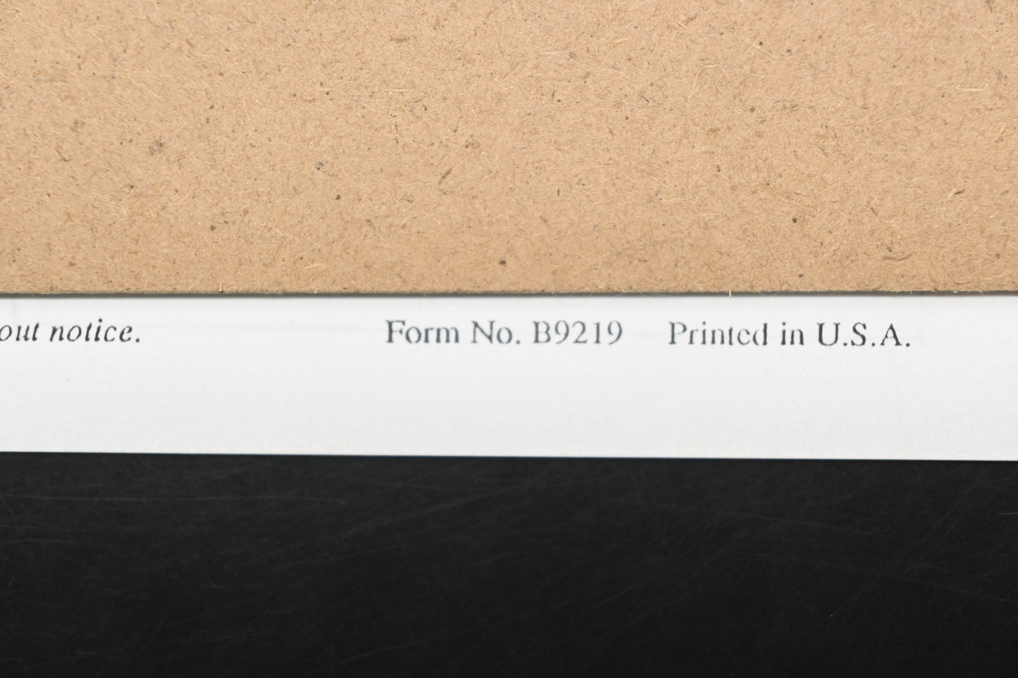 Bunton B9219 48" - 61" Commercial Riding Mower Parts Manual