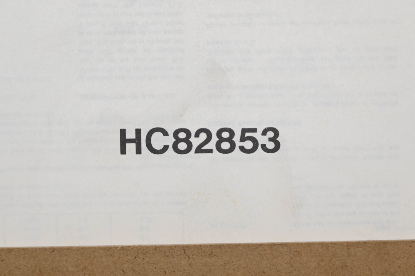 OEM Honda HC82853 G200 Engine Parts Catalog