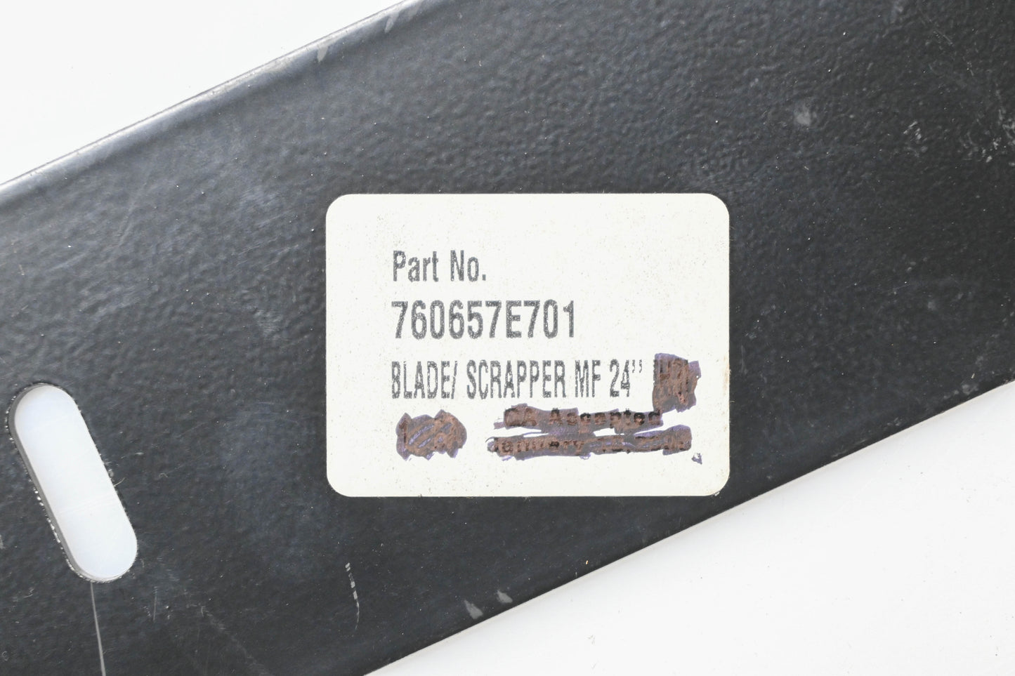 New OEM Briggs & Stratton 760657E701, 1738301AYP 24" Scraper Blade NOS