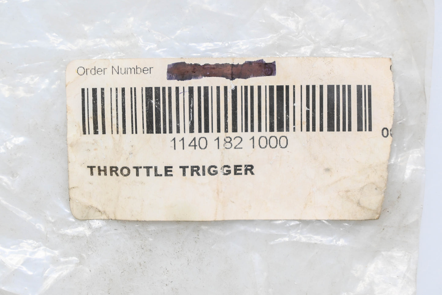 New OEM Stihl 1140 182 1000 Throttle Trigger NOS