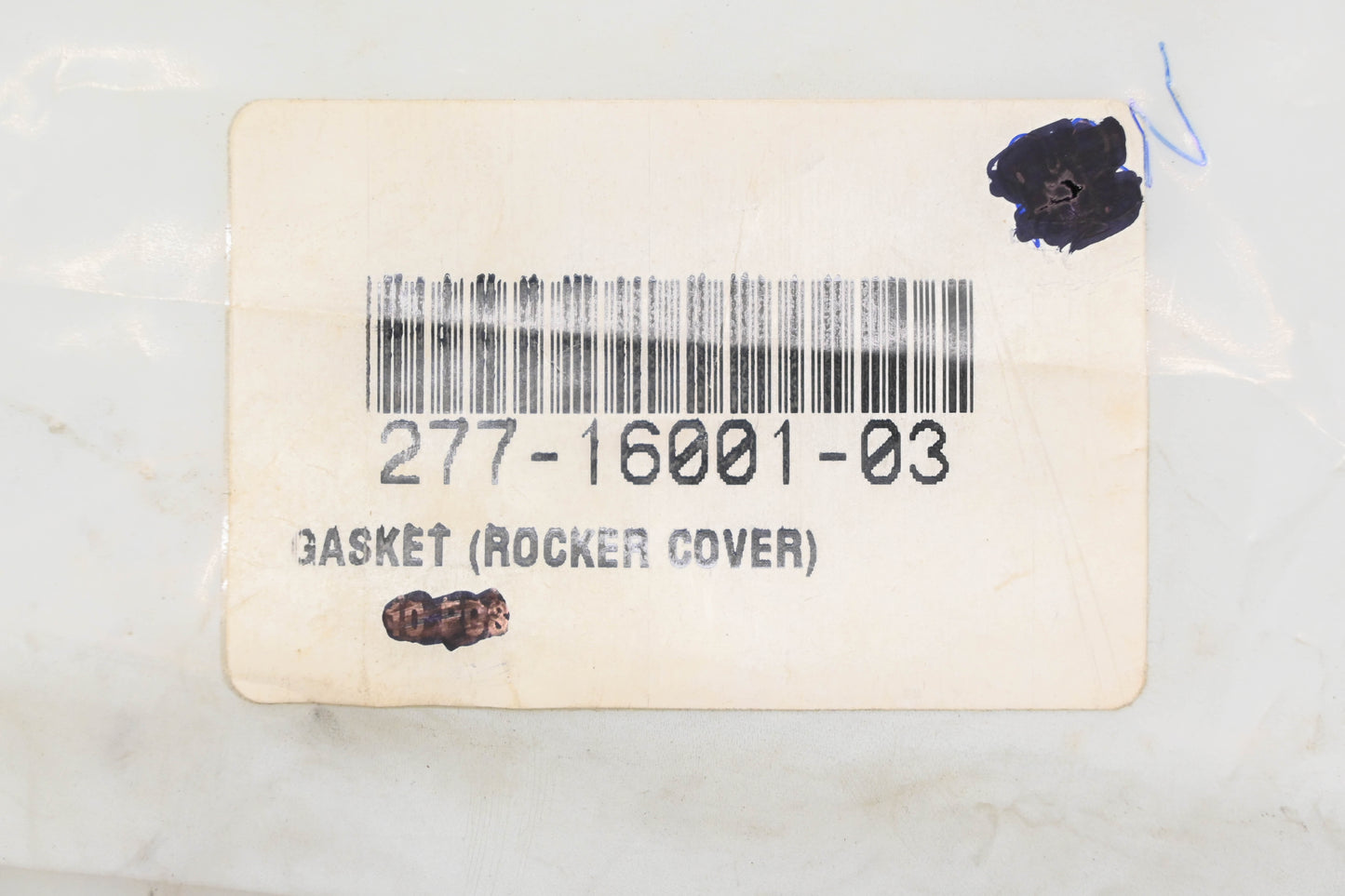 Subaru Robin 277-16001-03 Rocker Cover Gasket NOS