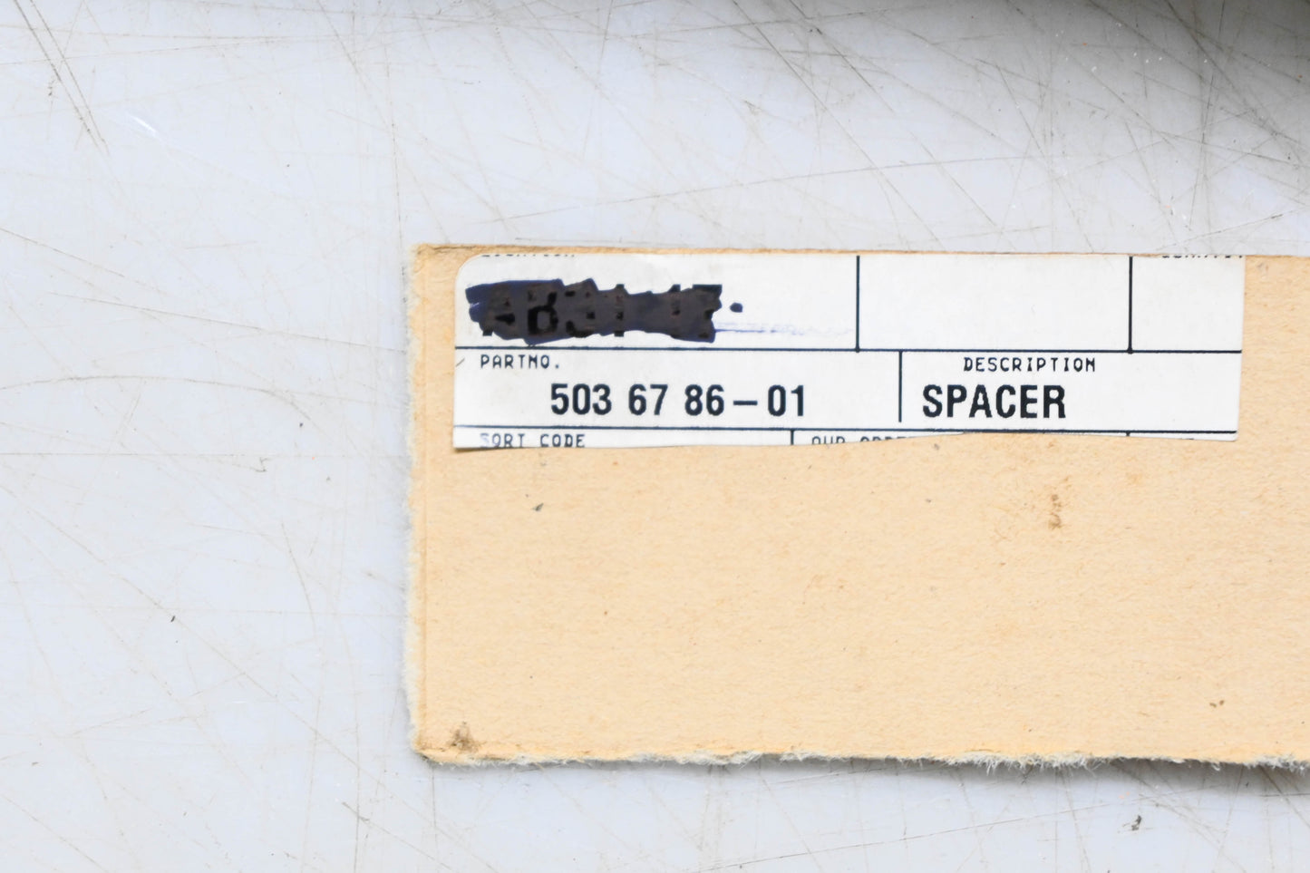 New OEM Husqvarna 503 67 86-01, 503678601 Rubber Spacer NOS