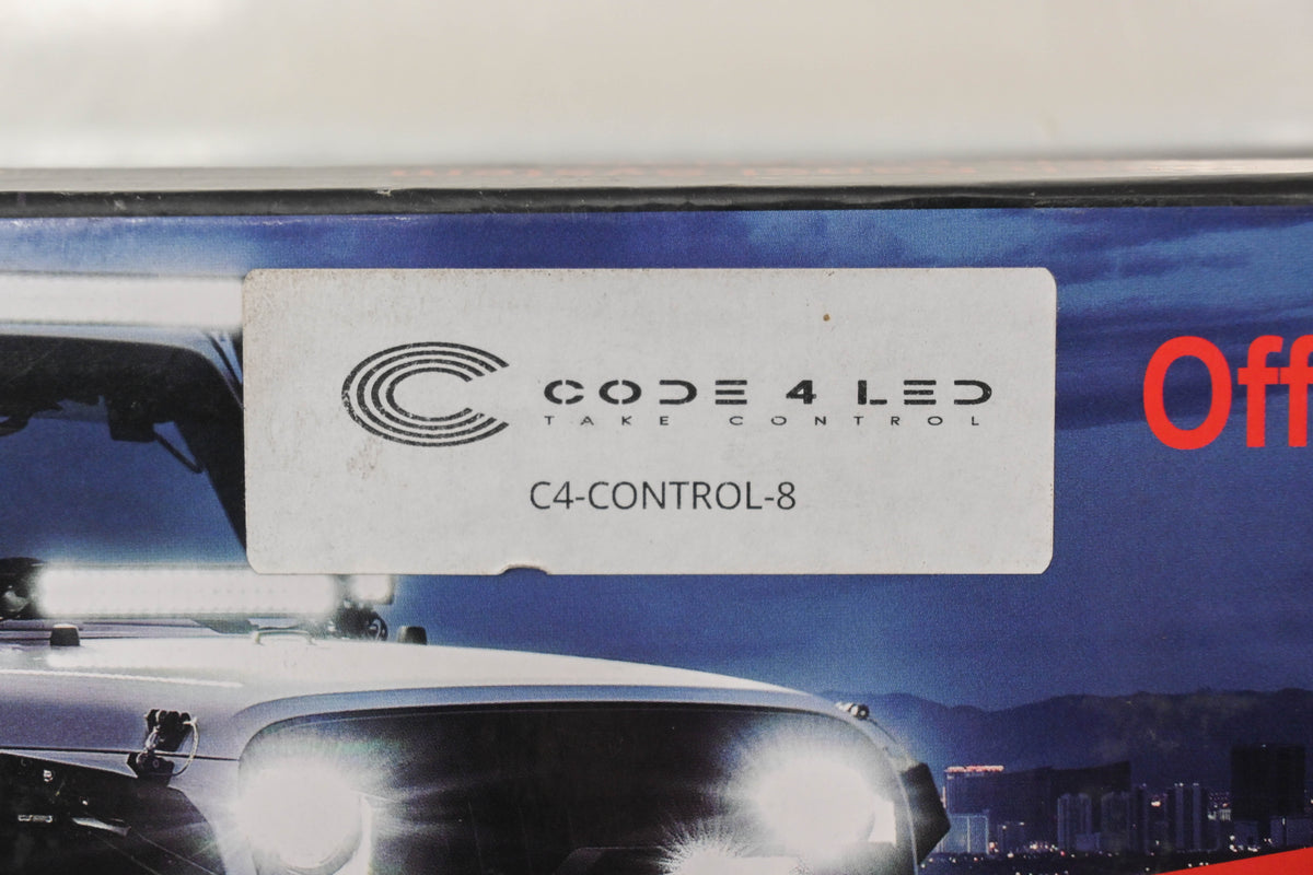 Code 4 LED C4-CONTROL-8 Control Panel Kit NOS