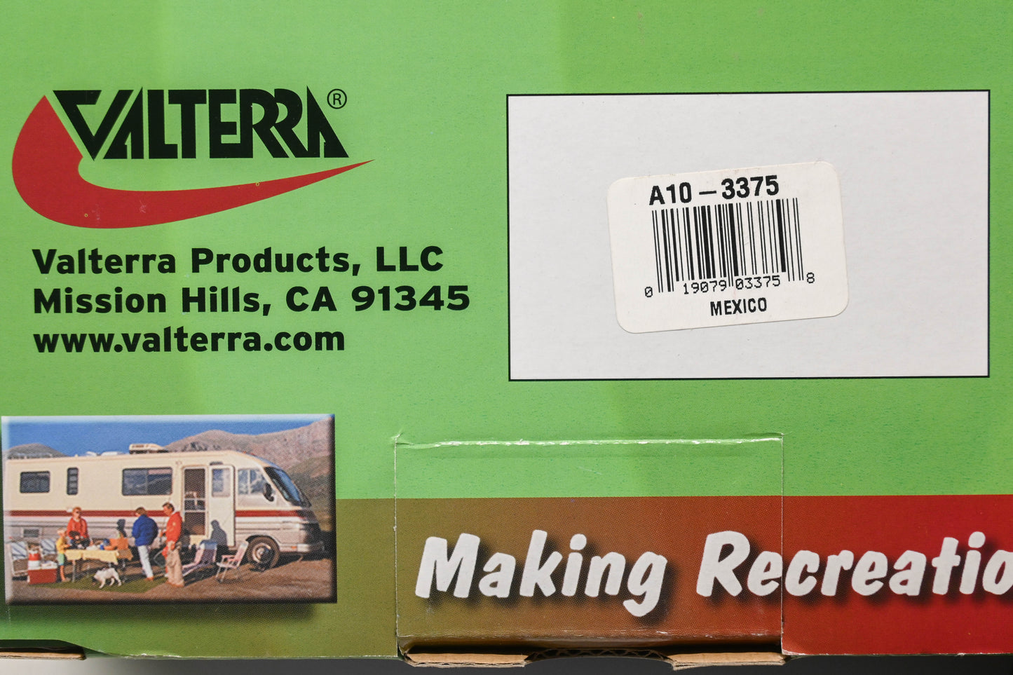 Valterra A10-3375 White Universal Vent Lid NOS