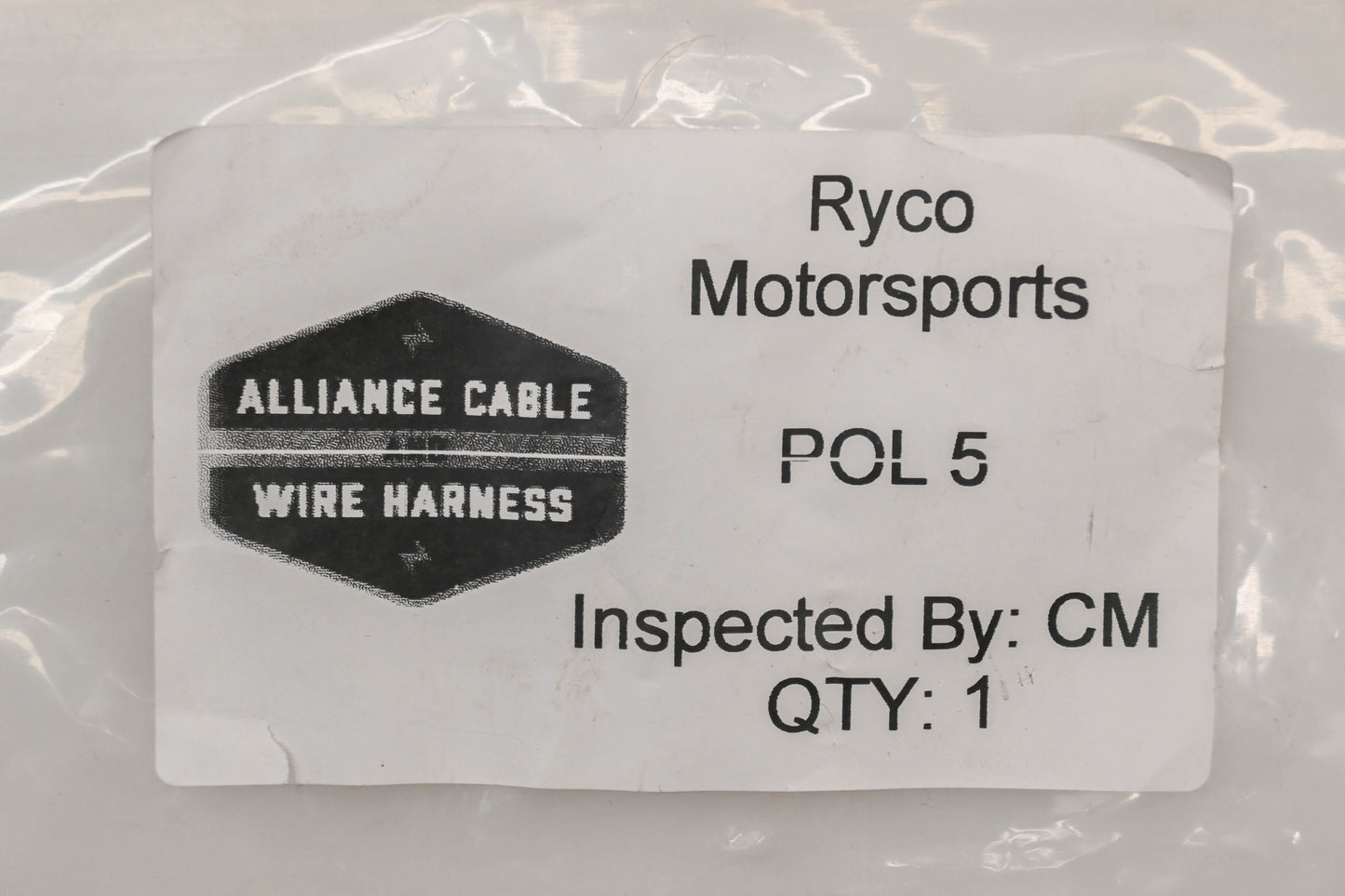 Ryco POL5 Rear Turn Signal Harness Kit NOS