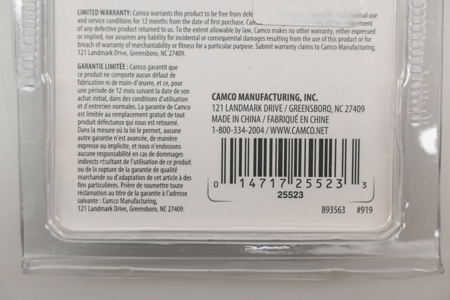 Camco 25523 Precision Levels Qty 2 NOS
