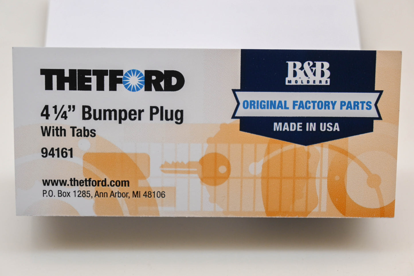 B&B 94161 4-1/4" Rubber Bumper Plug NOS