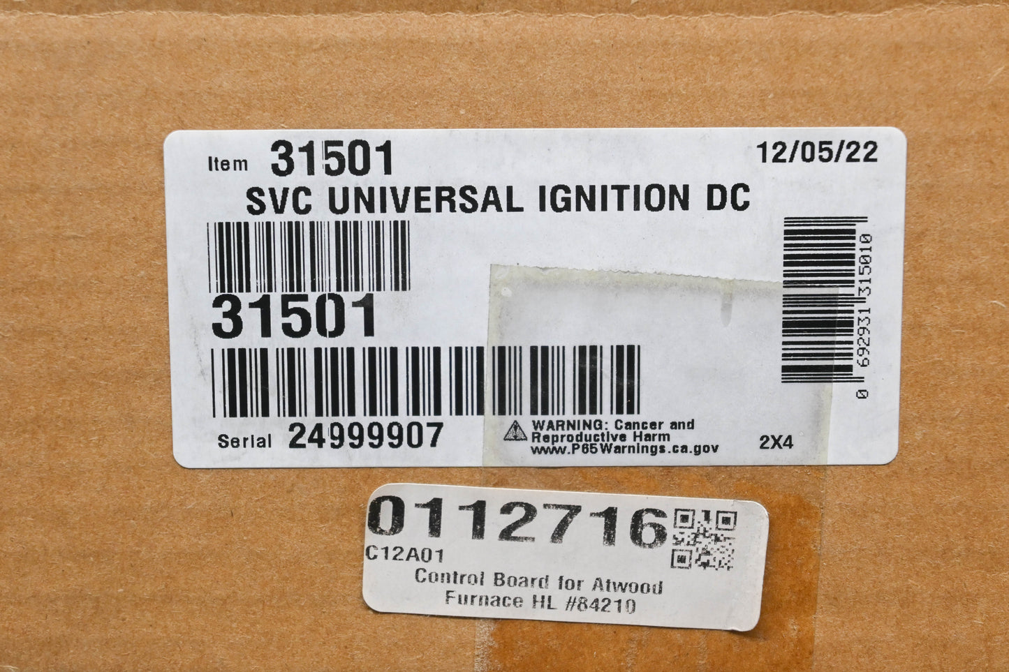 Dometic 31501, 84210 DC Ignition Control Board Kit NOS