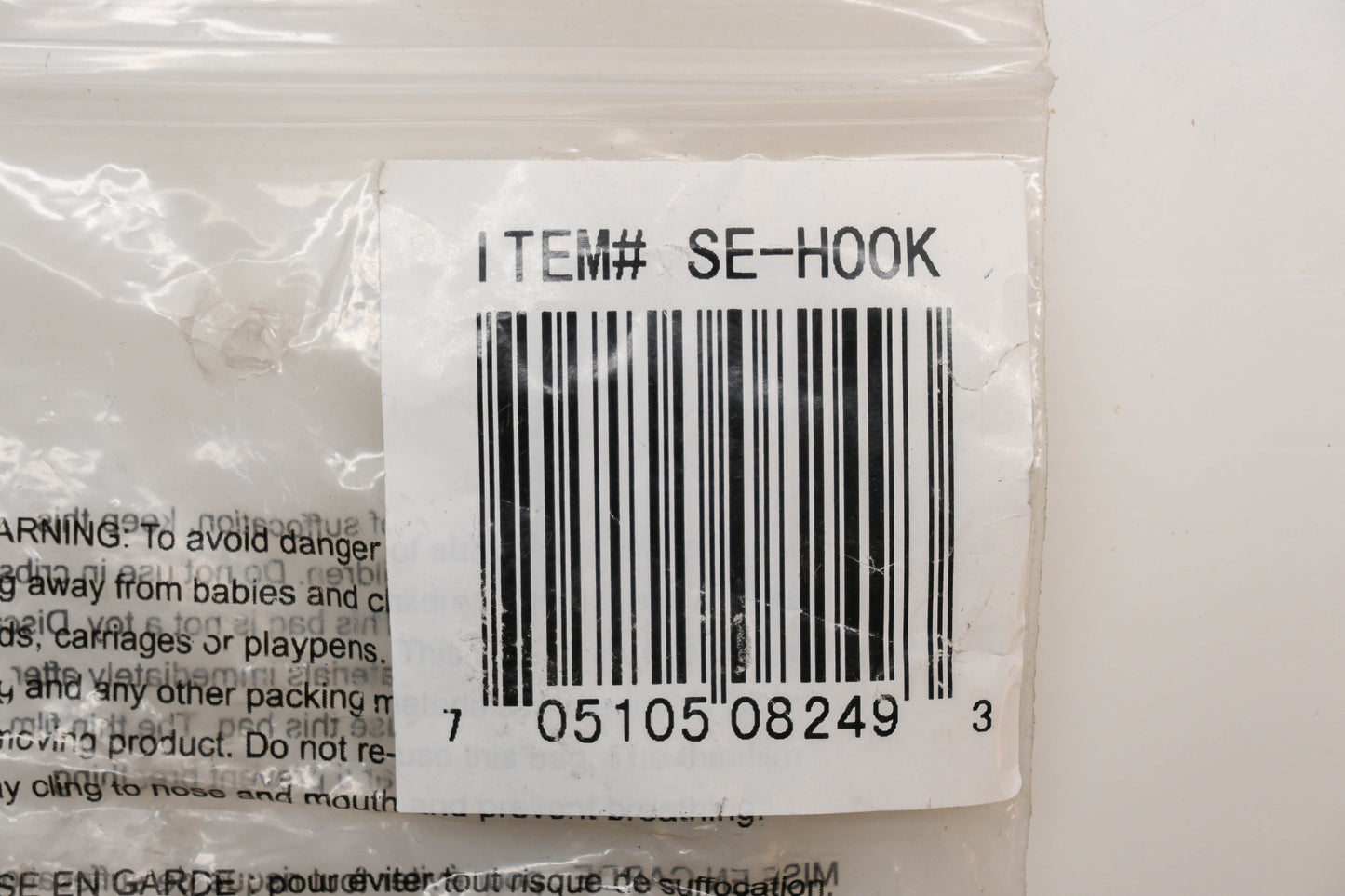 KFI SE-HOOK Black Winch Cable Hook Assembly NOS
