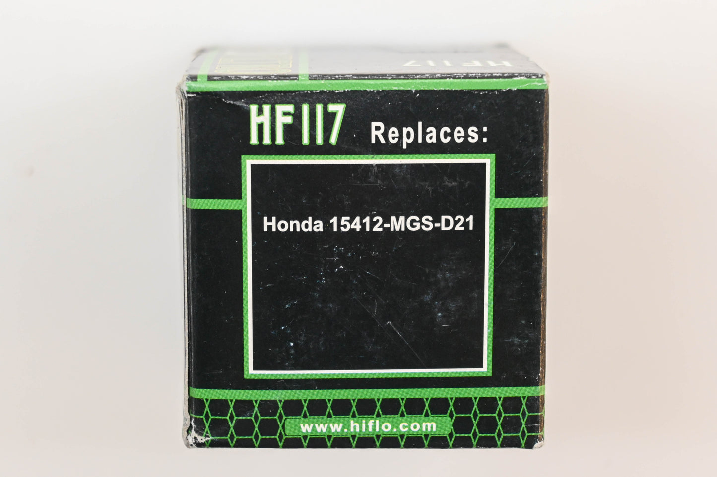 HiFlo Filtro HF117, 15412-MGS-D21 Oil Filters Qty 2 NOS
