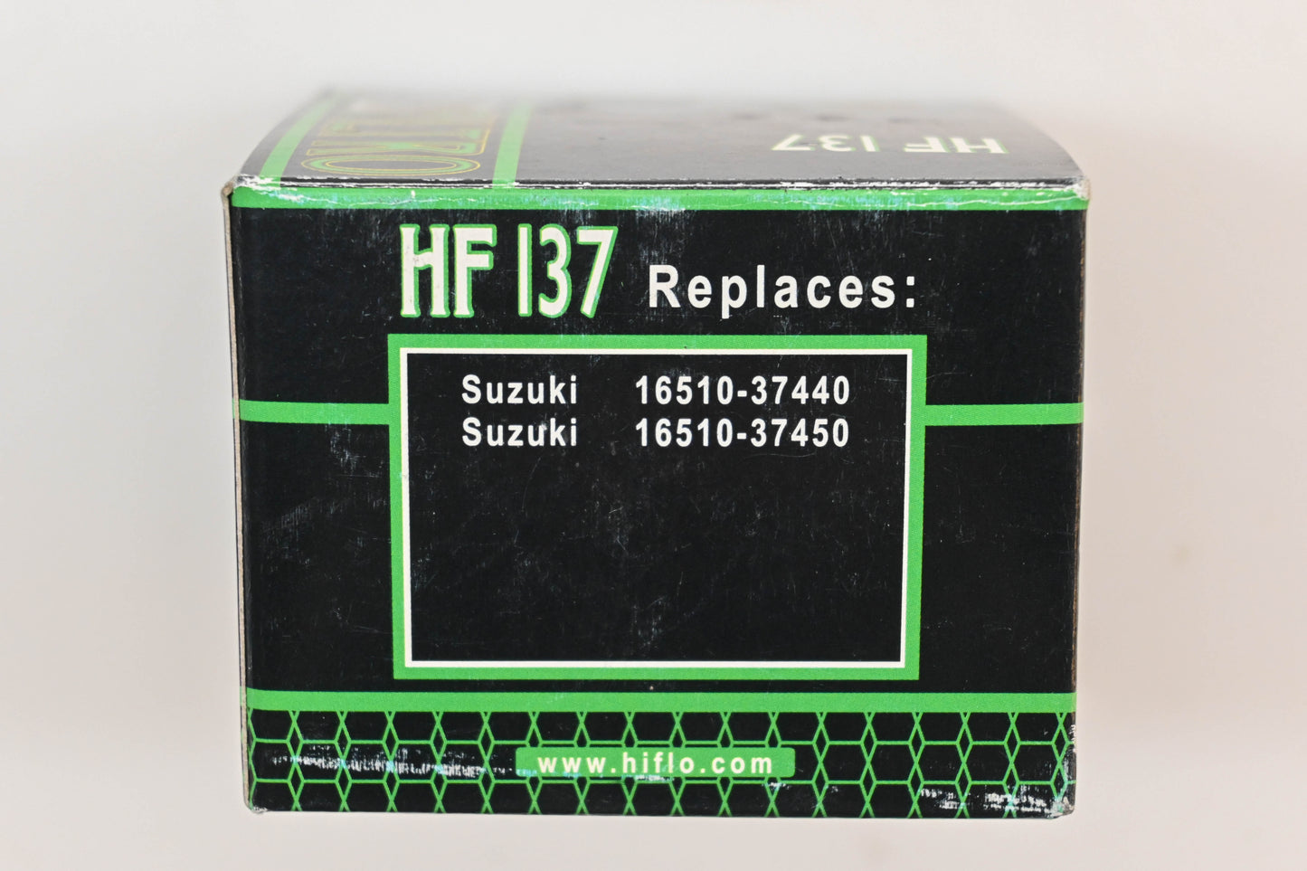 HiFlo Filtro HF137, 16510-37440, 16510-37450 Oil Filters Qty 2 NOS