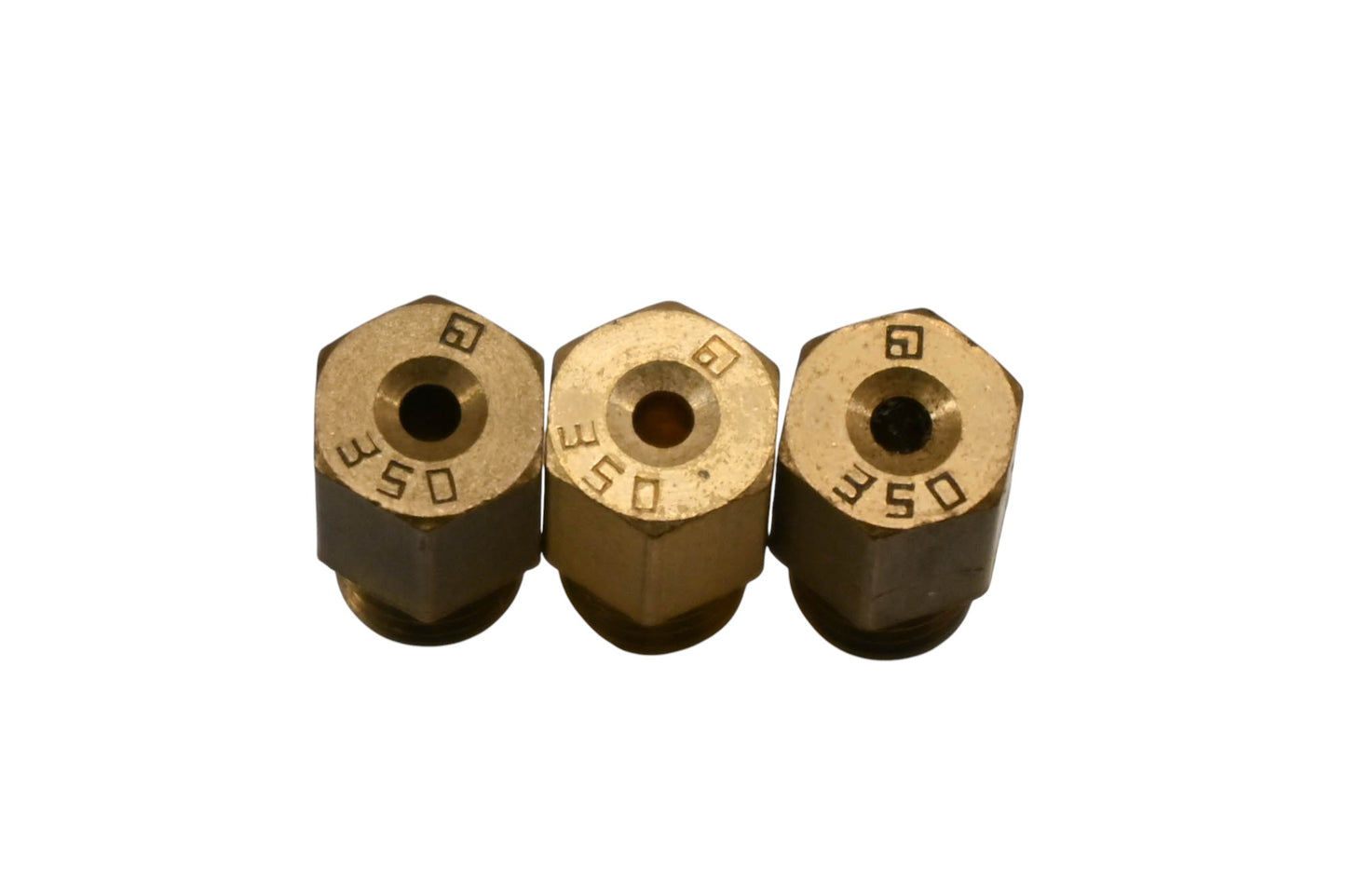 Aftermarket 134-8350 #350 Small Hex Main Jets Qty 3
