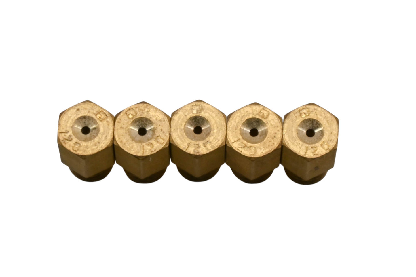 Aftermarket 134-8120 #120 Small Hex Main Jets Qty 5
