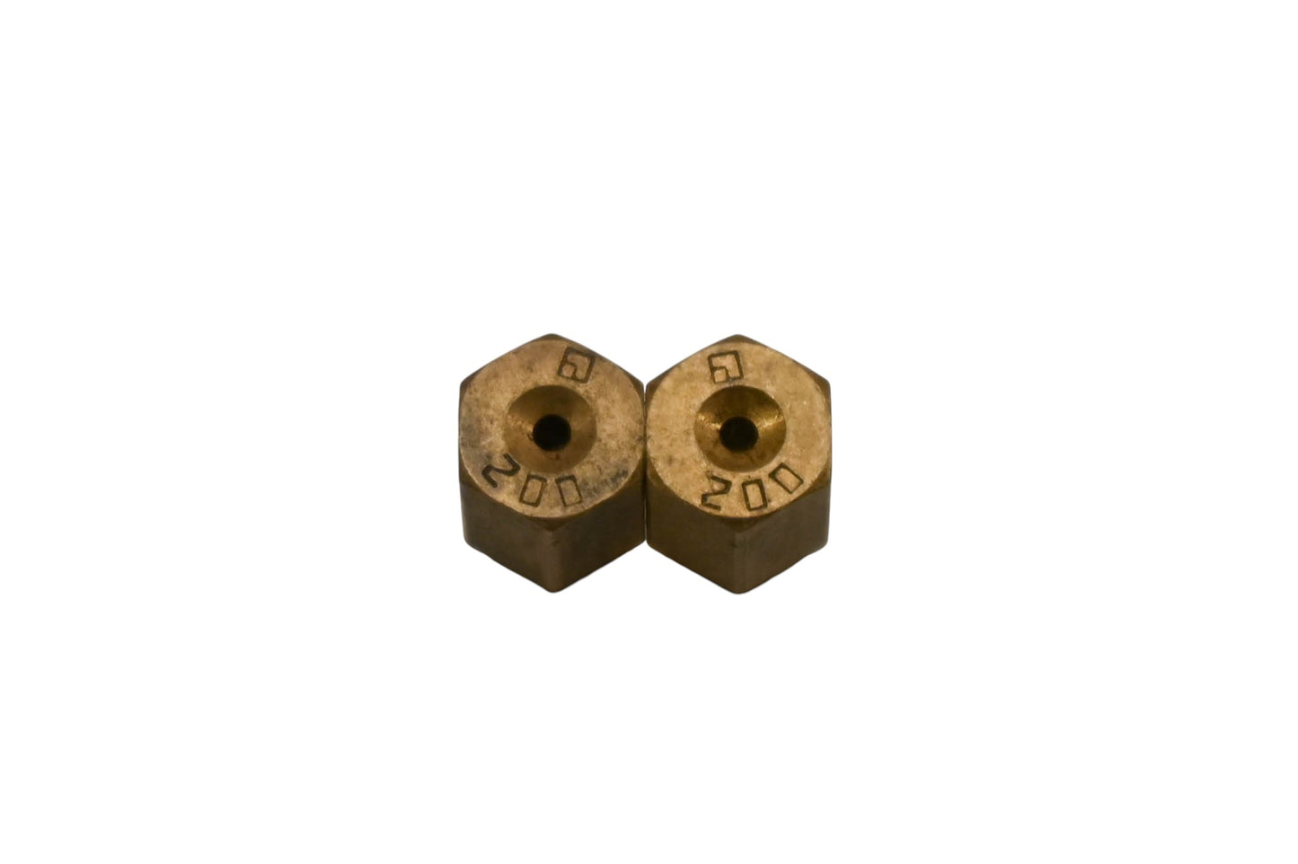 Aftermarket 134-8200 #200 Small Hex Main Jets Qty 2