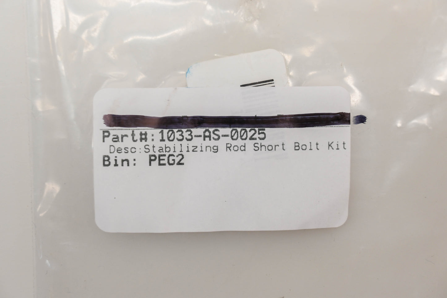 Camso 1033-AS-0025 60mm Stabilizing Rod Bolt Kit NOS