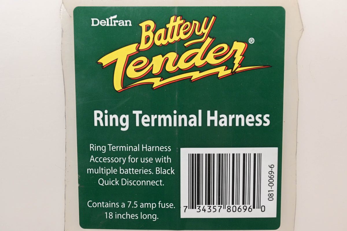 Deltran 081-0069-6 7.5A-18" Ring Terminal Harness NOS