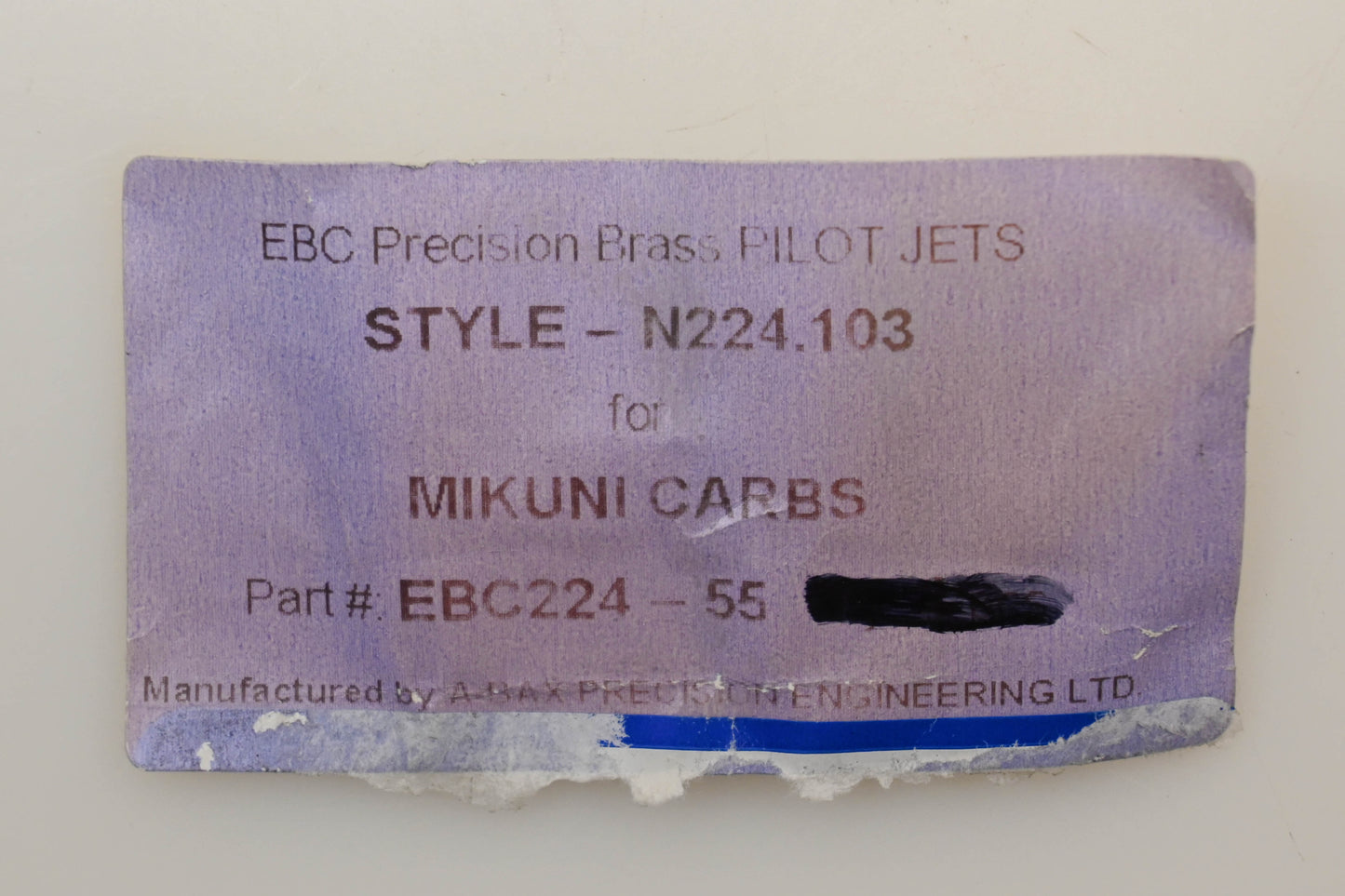EBC EBC224-55 #55 Pilot Jets Qty 3 NOS