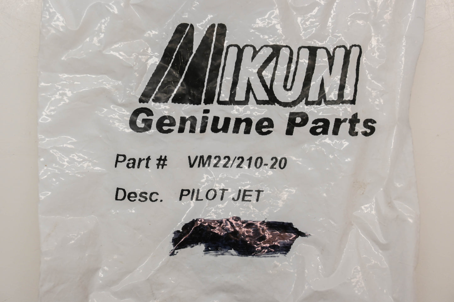Mikuni VM22/210-20 #20 Pilot Jets Qty 2 NOS