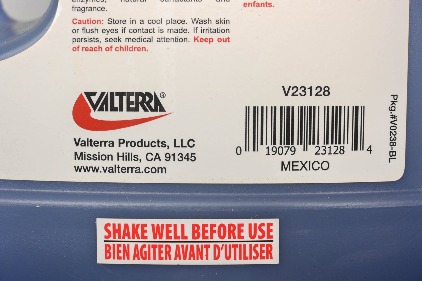 Valterra V23128 1 Gal. Pure Power Waste Digester & Oder Eliminator NOS