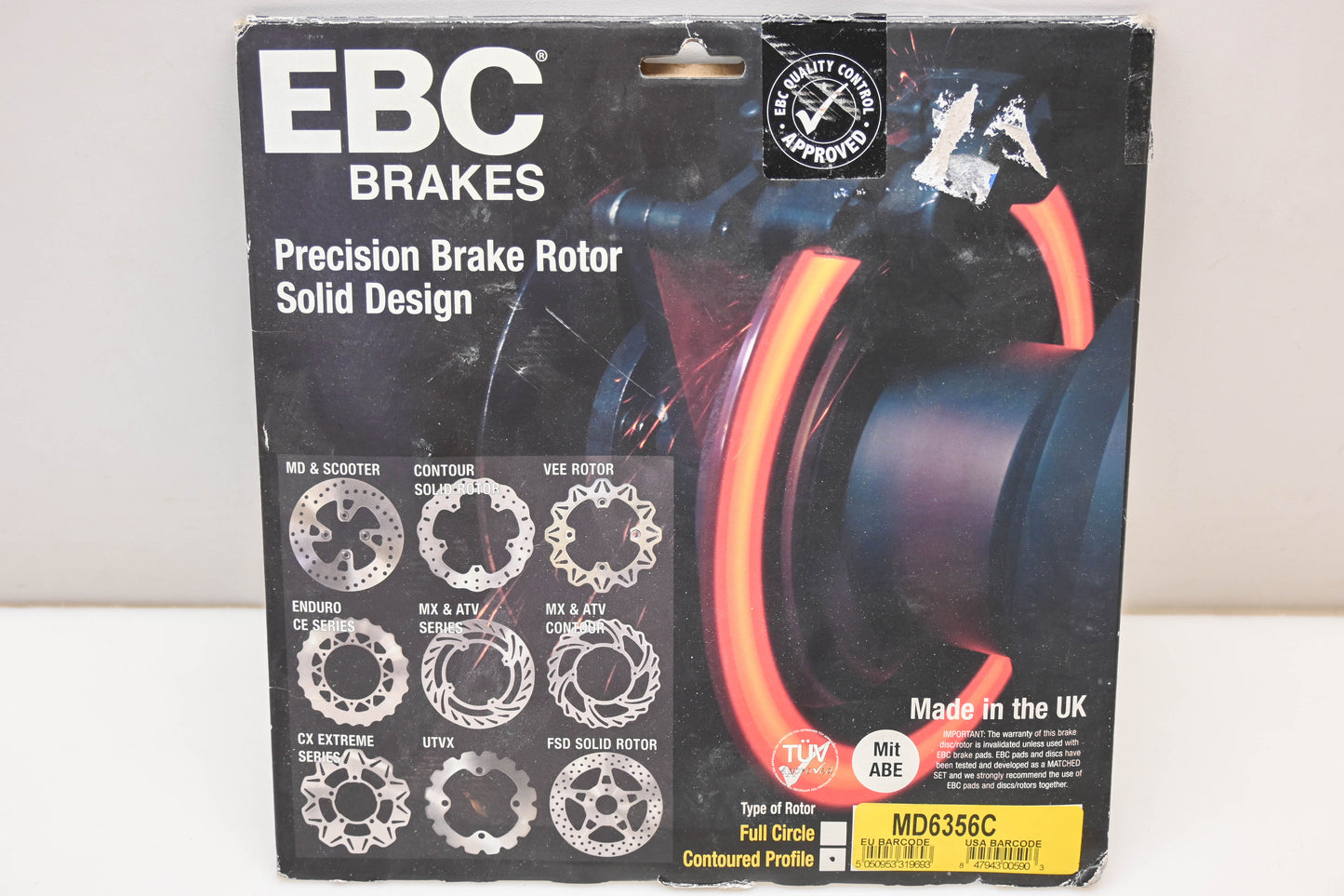 EBC MD6356C Brake Disc NOS