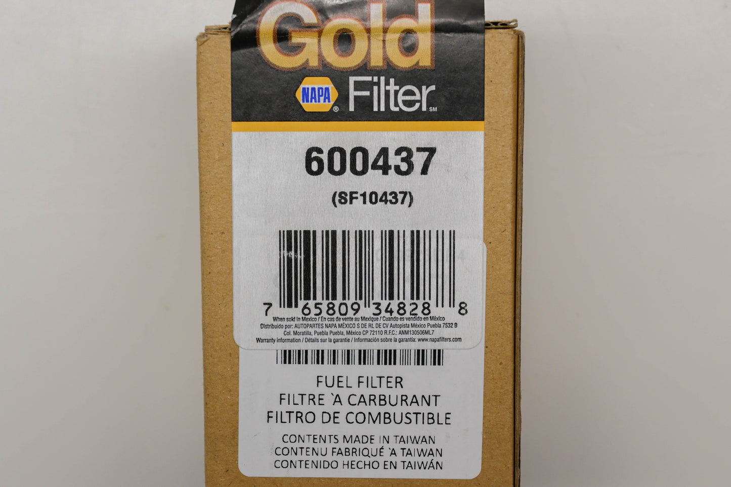 NAPA 600437, SF10437 Fuel Filter NOS