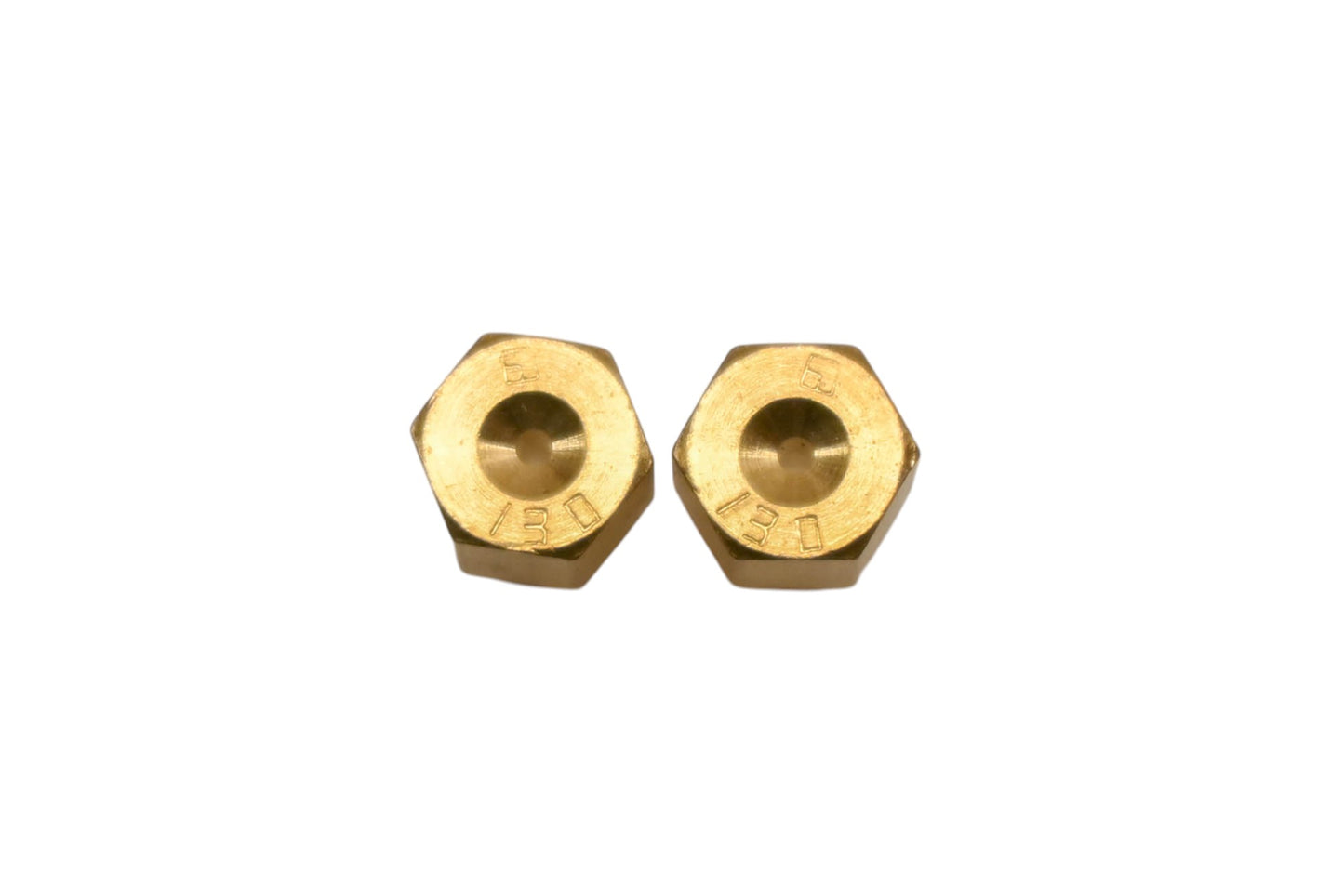 EBC HJ130-4 #130 Small Hex Head Main Jets Qty 2 NOS