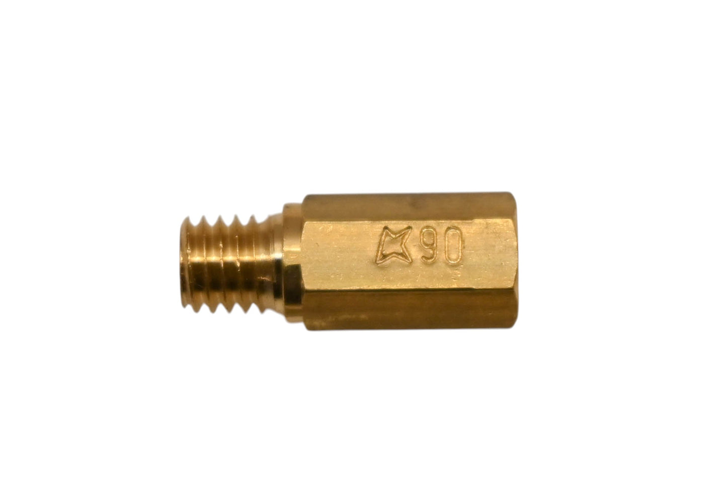 Keihin 99101-357-90, AB88 #90 Large Hex Head Main Jet NOS