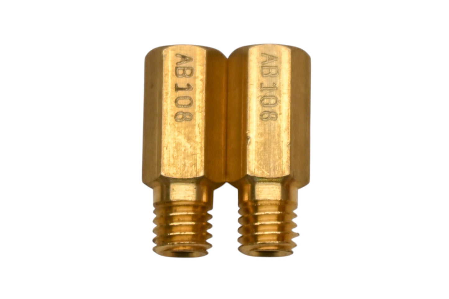 EBC CR108-4, AB108 #108 Large Hex Head Main Jets Qty 2 NOS