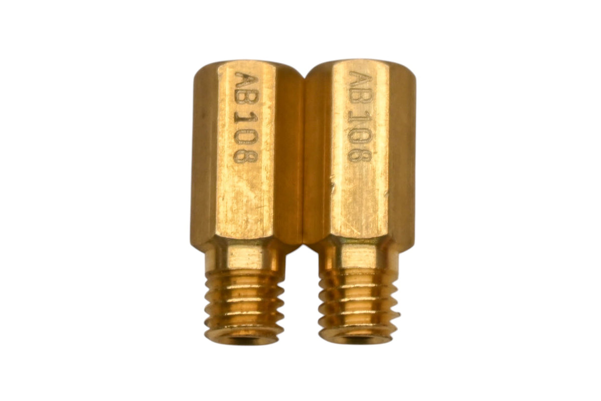 EBC CR108-4, AB108 #108 Large Hex Head Main Jets Qty 2 NOS