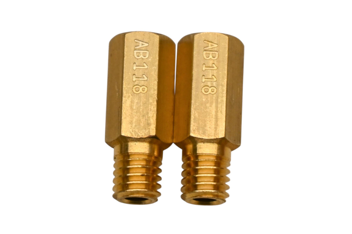 EBC CR118-4, AB118 #118 Large Hex Head Main Jets Qty 2 NOS