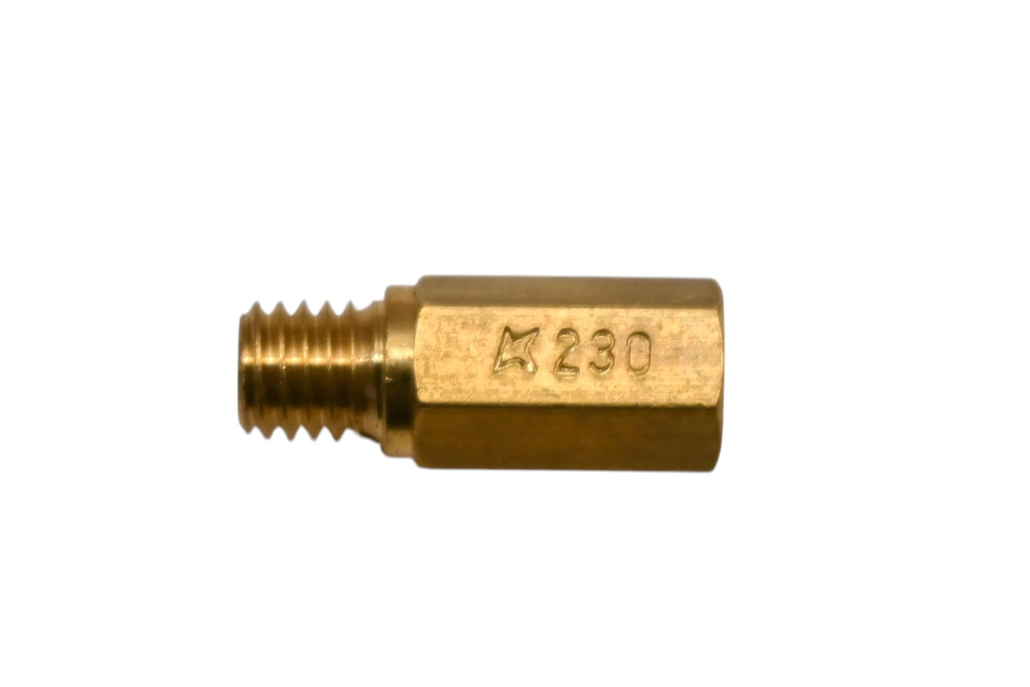 Keihin 99101-357-230 #230 Large Hex Head Main Jet NOS