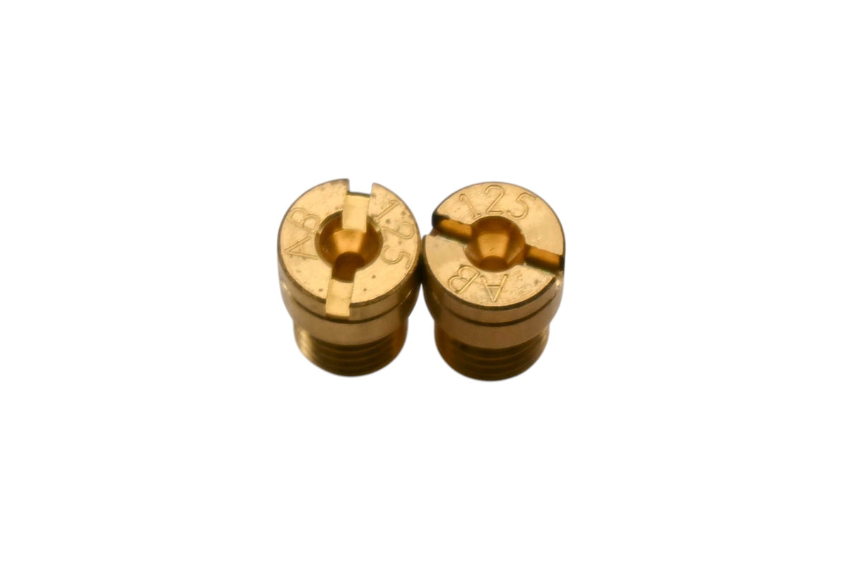 EBC KJ125-4 #120 Small Round Main Jets Qty 2 NOS