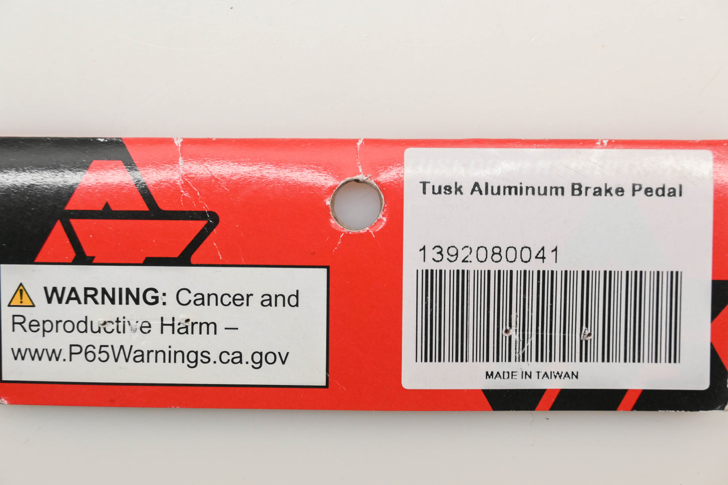 Tusk 1392080041 Aluminum Brake Pedal Assembly NOS