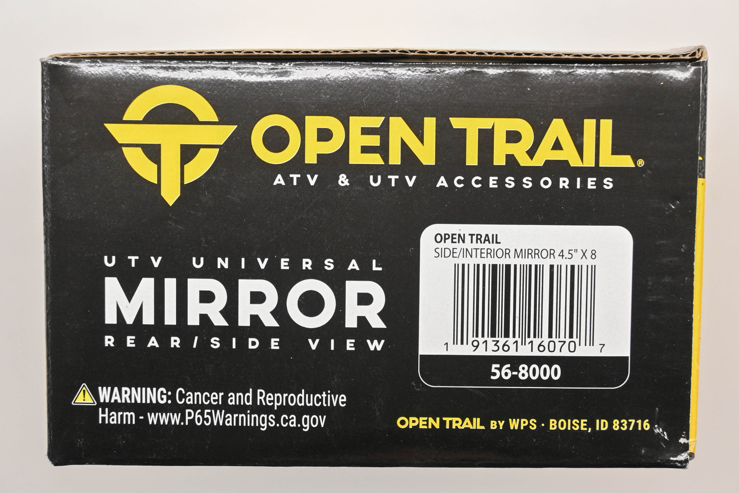 Open Trail 56-8000 4-1/2" x 8" Universal Mirror NOS