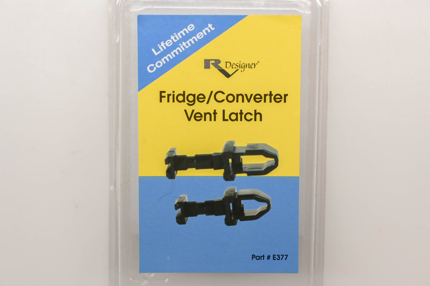 RV Designer E377 Fridge/Converter Vent Latch Kit NOS
