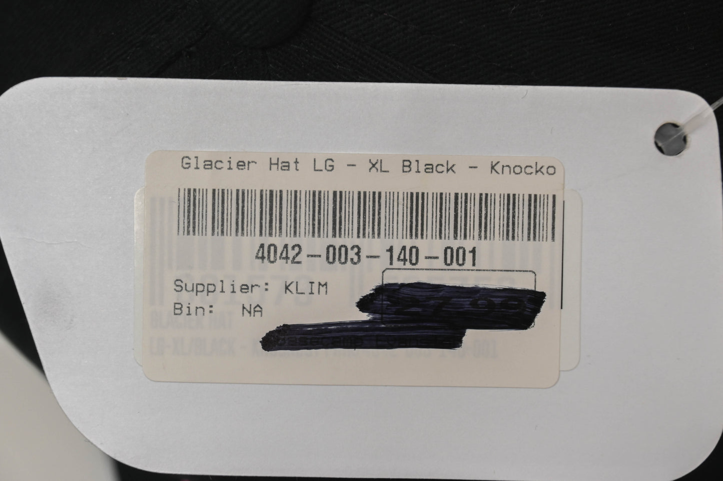 Klim 4042-003-140-001 Large/XL Black/Knockout Pink Glacier Hat NOS