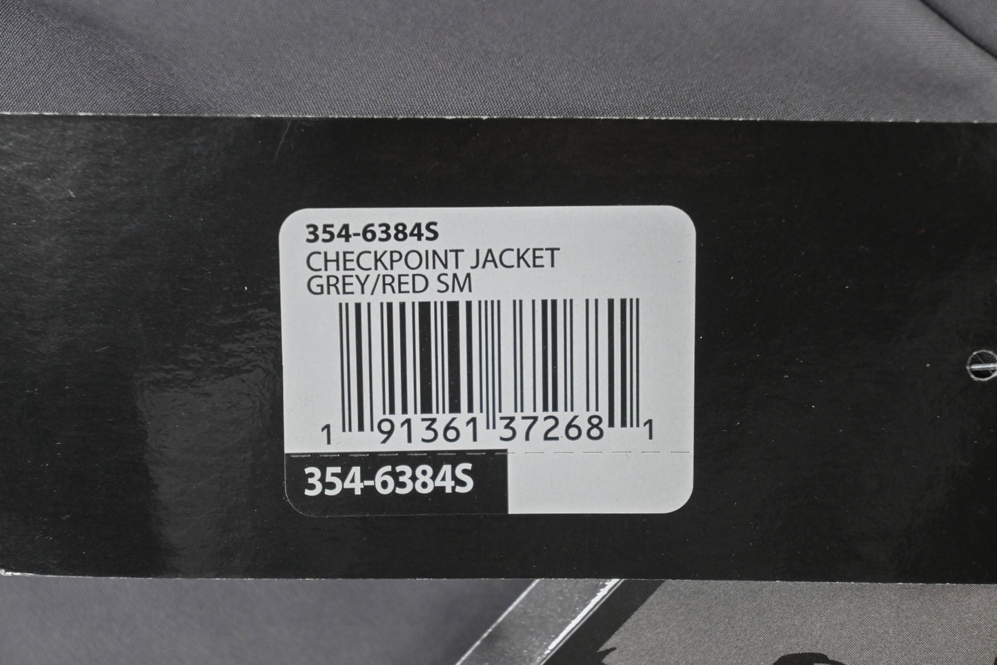 Fly Racing 354-6384S Small Grey/Red Checkpoint Jacket NOS