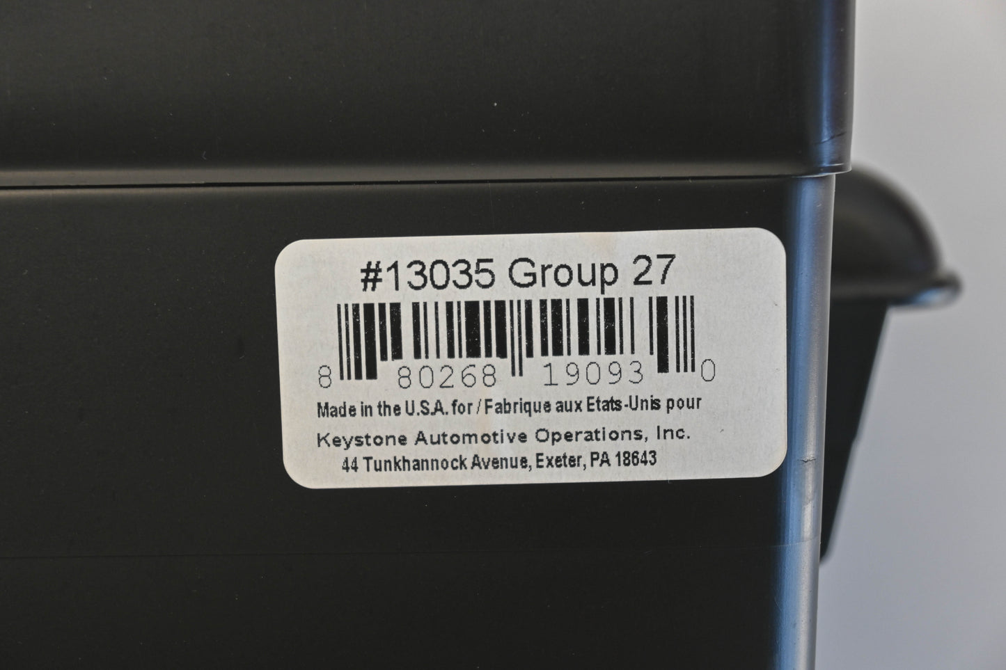 Keystone 13035 Group 27 Battery Box Kits Qty 2 NOS