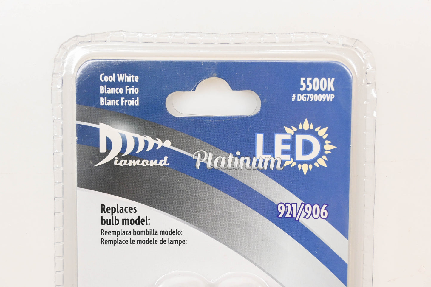 Diamond DG79009VP Cool White LED Bulbs Qty 2 NOS