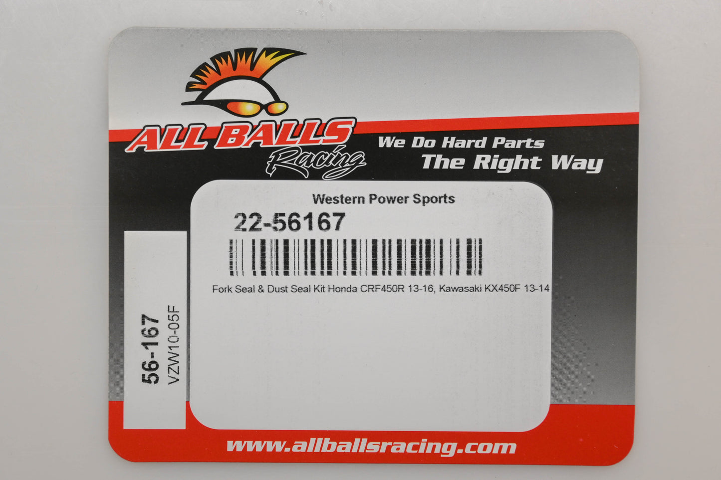 All Balls 22-56167 Fork Seal Kit NOS