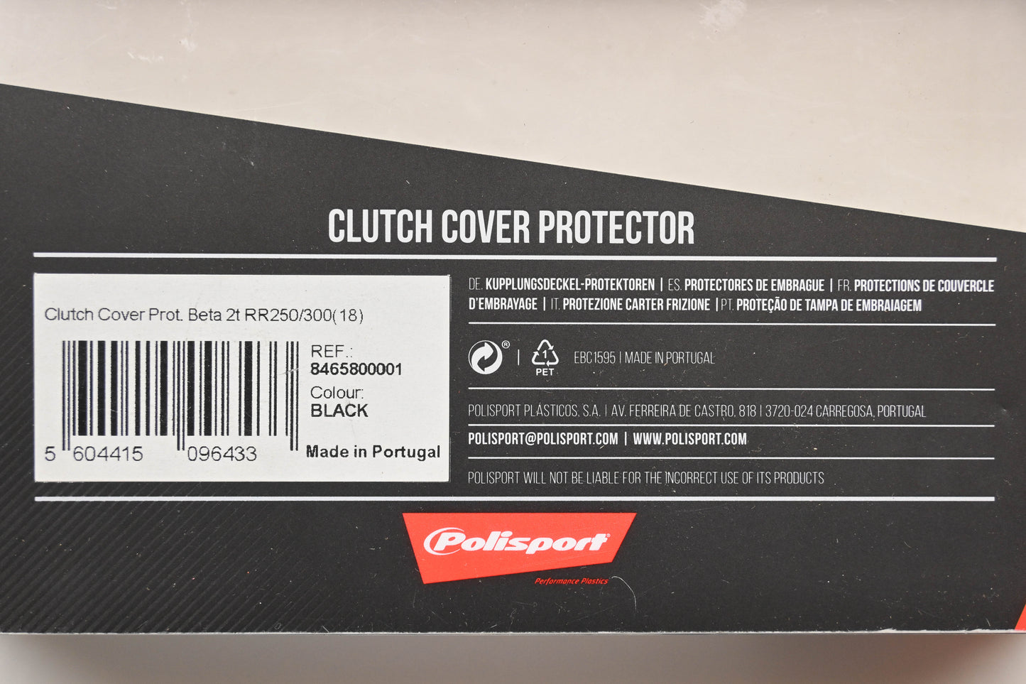 Polisport 8465800001 Clutch Cover Protector Kit NOS