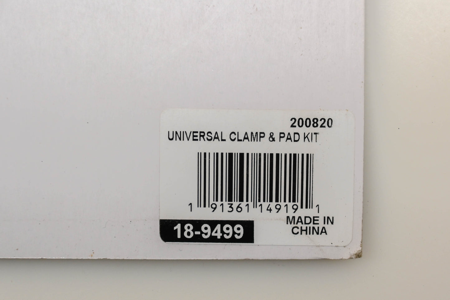 Fly Racing 18-9499 Universal Clamp & Pad Kit NOS