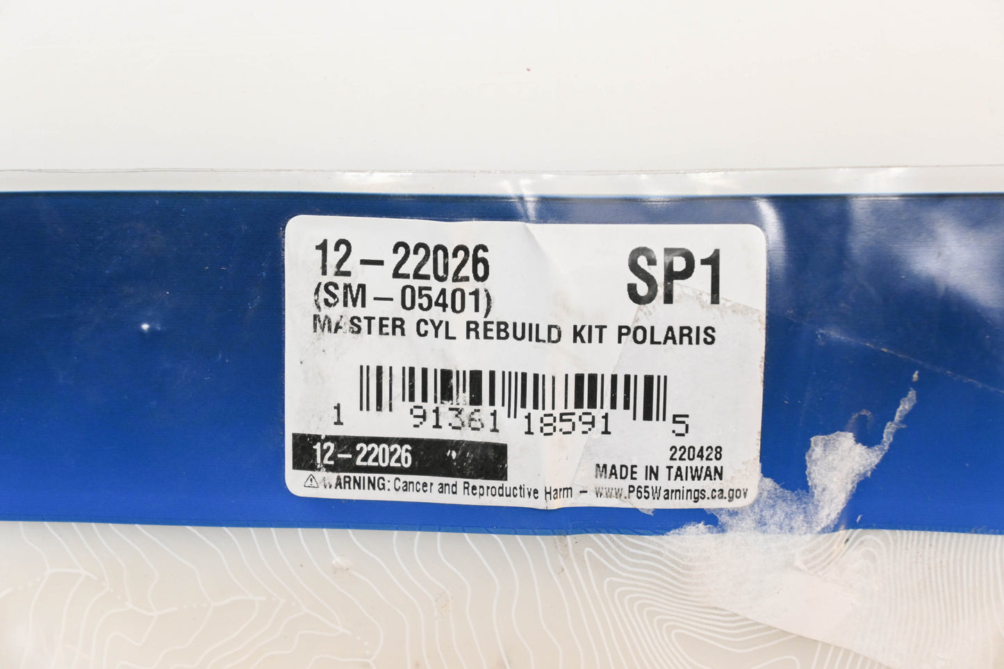 SP1 12-22026, SM-05401 Master Cylinder Rebuild Kit NOS