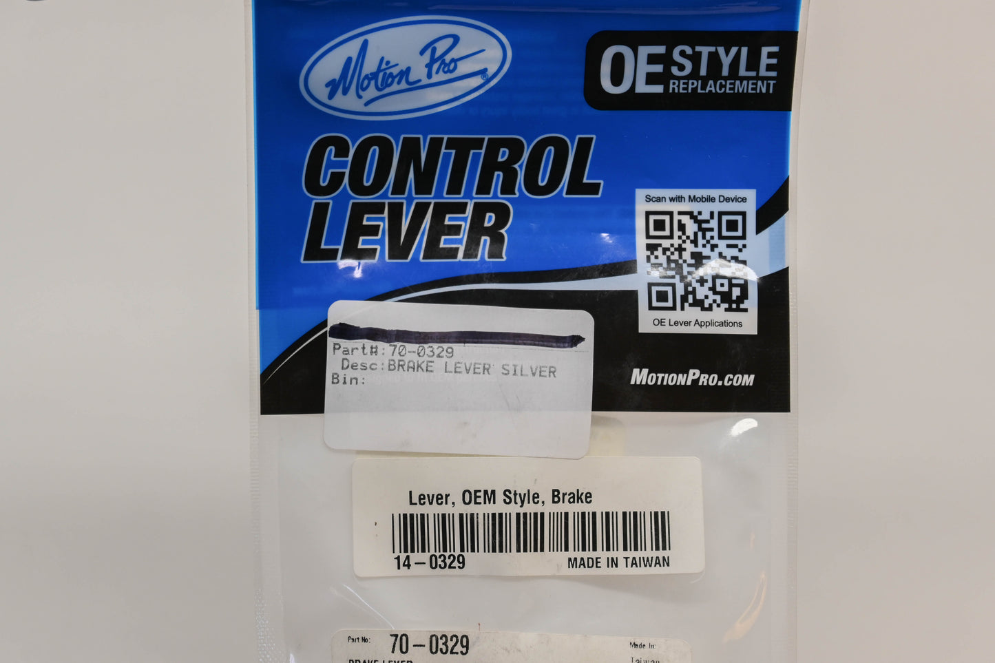 Motion Pro 14-0329, 70-0329 Polished Brake Lever Assembly NOS