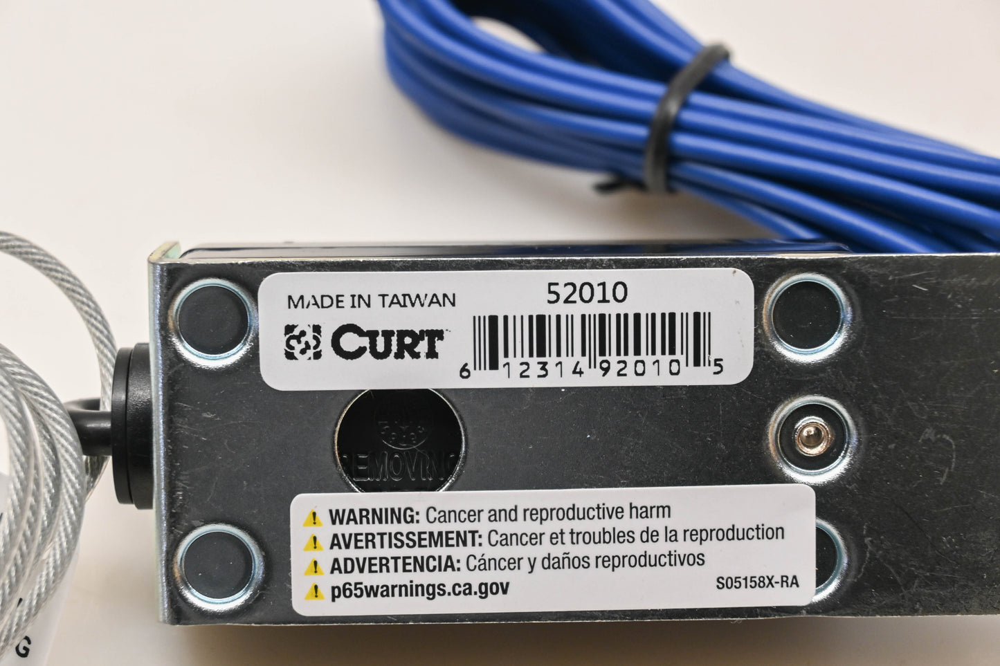 Curt 52010 12VDC Trailer Breakaway Switch NOS